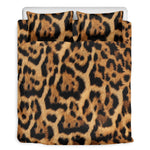 Jaguar Fur Pattern Print Duvet Cover Bedding Set