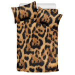 Jaguar Fur Pattern Print Duvet Cover Bedding Set