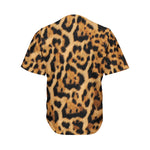 Jaguar Fur Pattern Print Men's Baseball Jersey