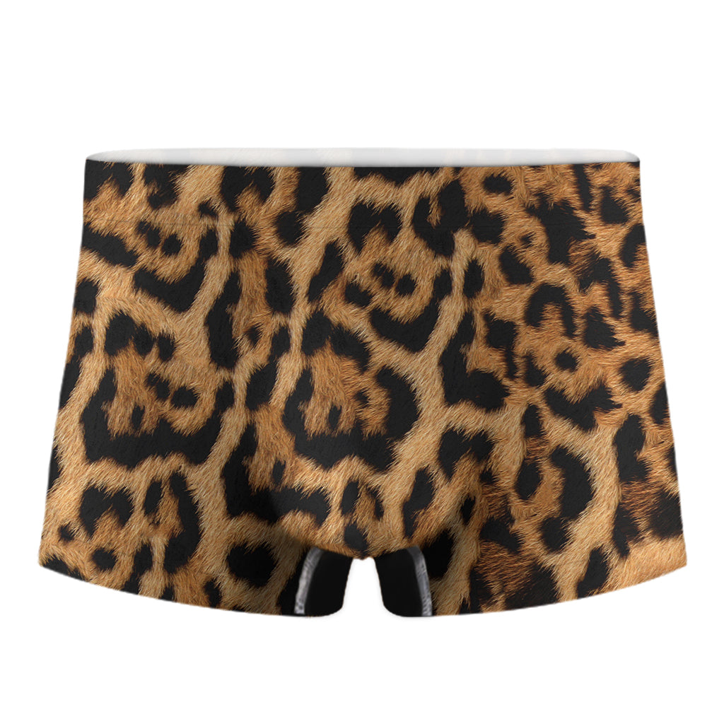Jaguar Fur Pattern Print Men's Boxer Briefs