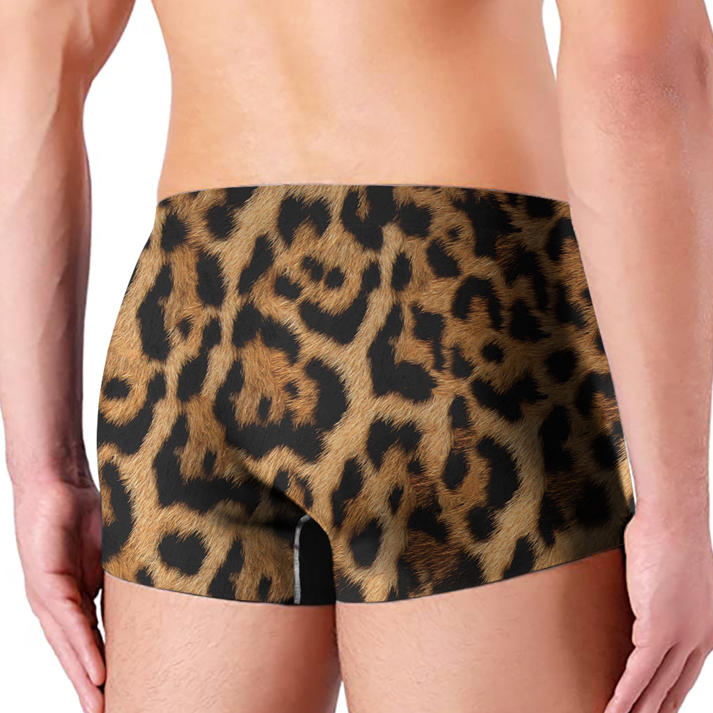 Jaguar Fur Pattern Print Men's Boxer Briefs