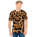 Jaguar Fur Pattern Print Men's T-Shirt