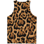 Jaguar Fur Pattern Print Men's Tank Top
