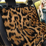 Jaguar Fur Pattern Print Pet Car Back Seat Cover