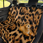 Jaguar Fur Pattern Print Pet Car Back Seat Cover