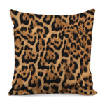 Jaguar Fur Pattern Print Pillow Cover
