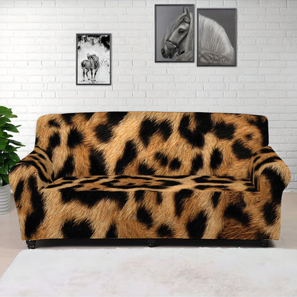 Jaguar Fur Pattern Print Sofa Cover