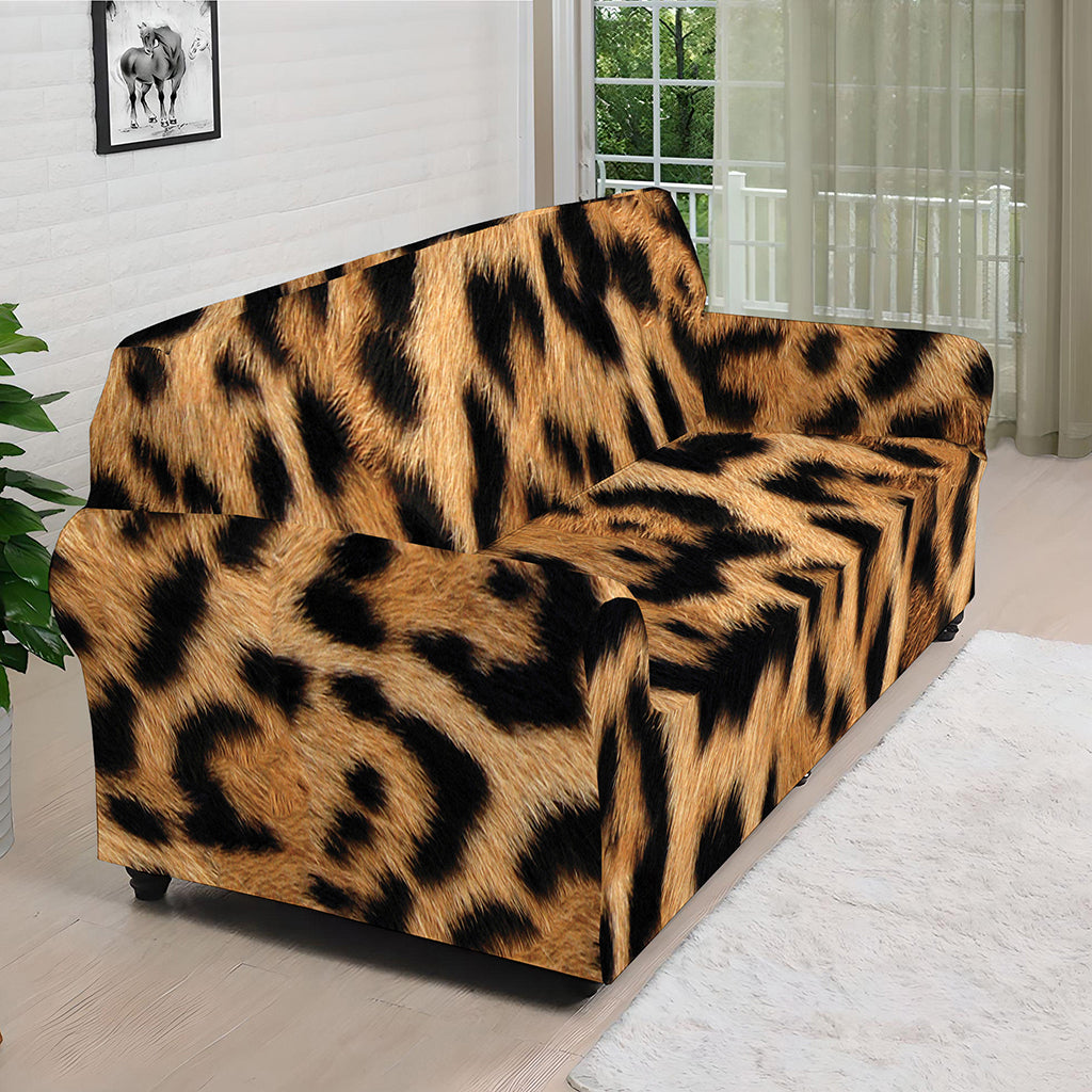 Jaguar Fur Pattern Print Sofa Cover