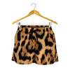 Jaguar Fur Pattern Print Women's Shorts