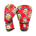 Japanese Cat Maneki Neko Pattern Print Boxing Gloves