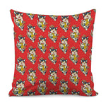 Japanese Cat Maneki Neko Pattern Print Pillow Cover