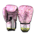 Japanese Cherry Blossom Tree Print Boxing Gloves