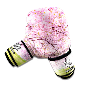Japanese Cherry Blossom Tree Print Boxing Gloves – GearFrost