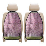 Japanese Cherry Blossom Tree Print Car Seat Organizers