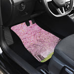 Japanese Cherry Blossom Tree Print Front Car Floor Mats