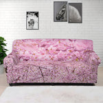 Japanese Cherry Blossom Tree Print Sofa Cover