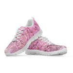 Japanese Cherry Blossom Tree Print White Sneakers