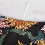 Japanese Chrysanthemum Pattern Print Sofa Cover