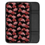 Japanese Cluster Amaryllis Pattern Print Car Center Console Cover