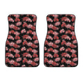 Japanese Cluster Amaryllis Pattern Print Front Car Floor Mats