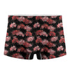 Japanese Cluster Amaryllis Pattern Print Men's Boxer Briefs