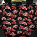 Japanese Cluster Amaryllis Pattern Print Pet Car Back Seat Cover