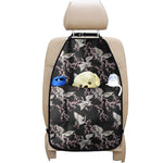 Japanese Crane Bird Pattern Print Car Seat Organizers