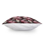 Japanese Cranes And Chrysanthemums Print Pillow Cover