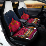 Japanese Demon Mask Print Universal Fit Car Seat Covers