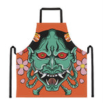 Japanese Demon Print Apron
