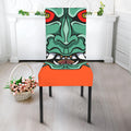 Japanese Demon Print Dining Chair Slipcover