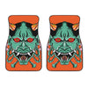 Japanese Demon Print Front Car Floor Mats