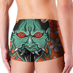 Japanese Demon Print Men's Boxer Briefs