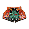 Japanese Demon Print Muay Thai Boxing Shorts