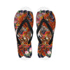 Japanese Dragon And Phoenix Tattoo Print Flip Flops