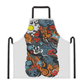 Japanese Elemental Tattoo Print Apron