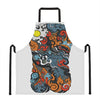 Japanese Elemental Tattoo Print Apron