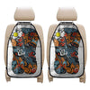 Japanese Elemental Tattoo Print Car Seat Organizers