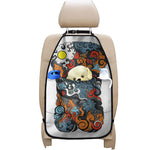 Japanese Elemental Tattoo Print Car Seat Organizers