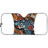 Japanese Elemental Tattoo Print Car Sun Shade