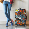 Japanese Elemental Tattoo Print Luggage Cover