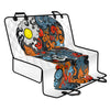 Japanese Elemental Tattoo Print Pet Car Back Seat Cover