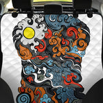 Japanese Elemental Tattoo Print Pet Car Back Seat Cover