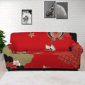 Japanese Flower Print Sofa Cover