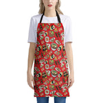 Japanese Food Pattern Print Apron