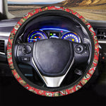 Japanese Food Pattern Print Car Steering Wheel Cover