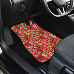 Japanese Food Pattern Print Front Car Floor Mats