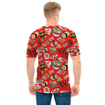 Japanese Food Pattern Print Men's T-Shirt