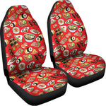 Japanese Food Pattern Print Universal Fit Car Seat Covers