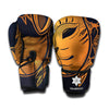 Japanese Fox Mask Print Boxing Gloves